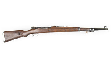 Yugoslavian M48 8mm Mauser Bolt Action Rifle Sporterized - Overall Surplus Good Incomplete Condition (1)