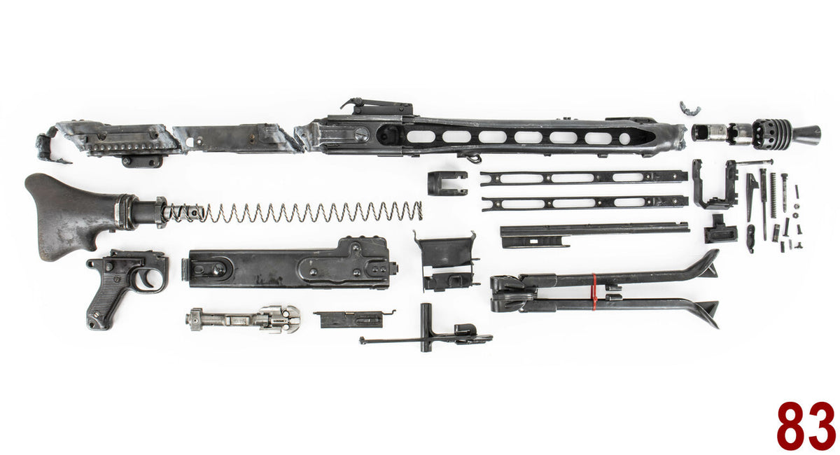 MG42 Parts Kit – WWII Era 7.62x51 NATO (.308) Original German - 83