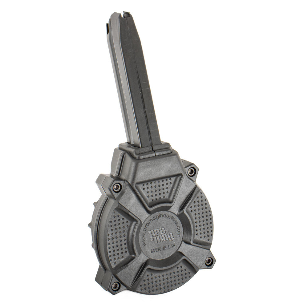 PRO MAG MAGAZINE SPRINGFIELD XDM 9MM 50RD DRUM BLACK POLY