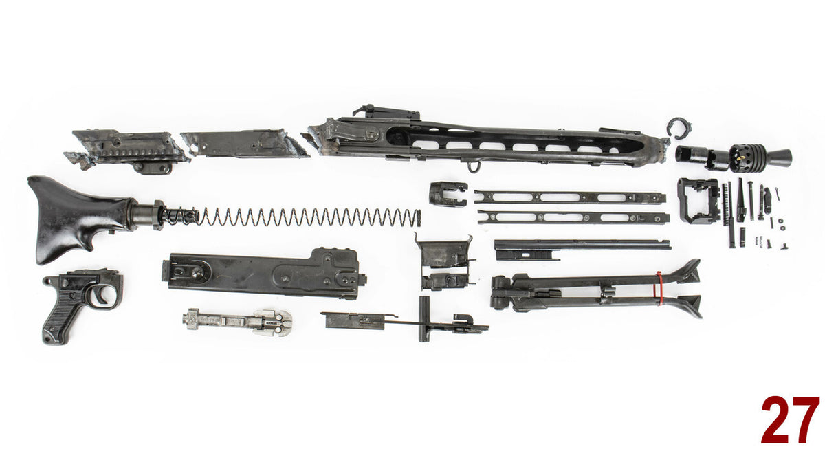 MG42 Parts Kit – WWII Era 7.62x51 NATO (.308) Original German - 27