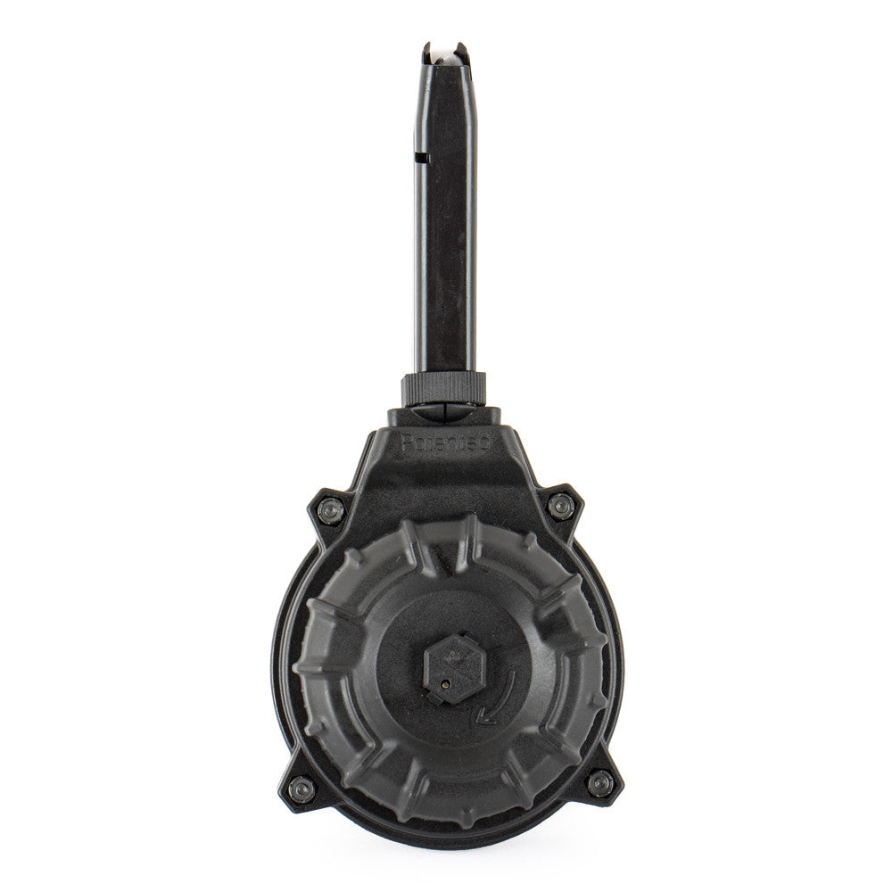 ProMag Browning Hi Power 9mm Luger Drum Magazine 50 Rounds Polymer Black