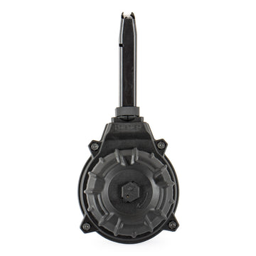ProMag Browning Hi Power 9mm Luger Drum Magazine 50 Rounds Polymer Black