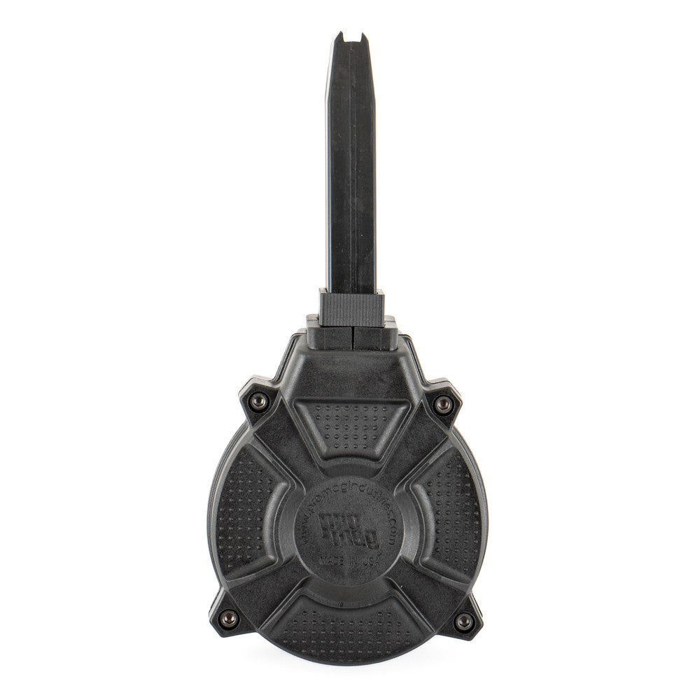 ProMag Browning Hi Power 9mm Luger Drum Magazine 50 Rounds Polymer Black