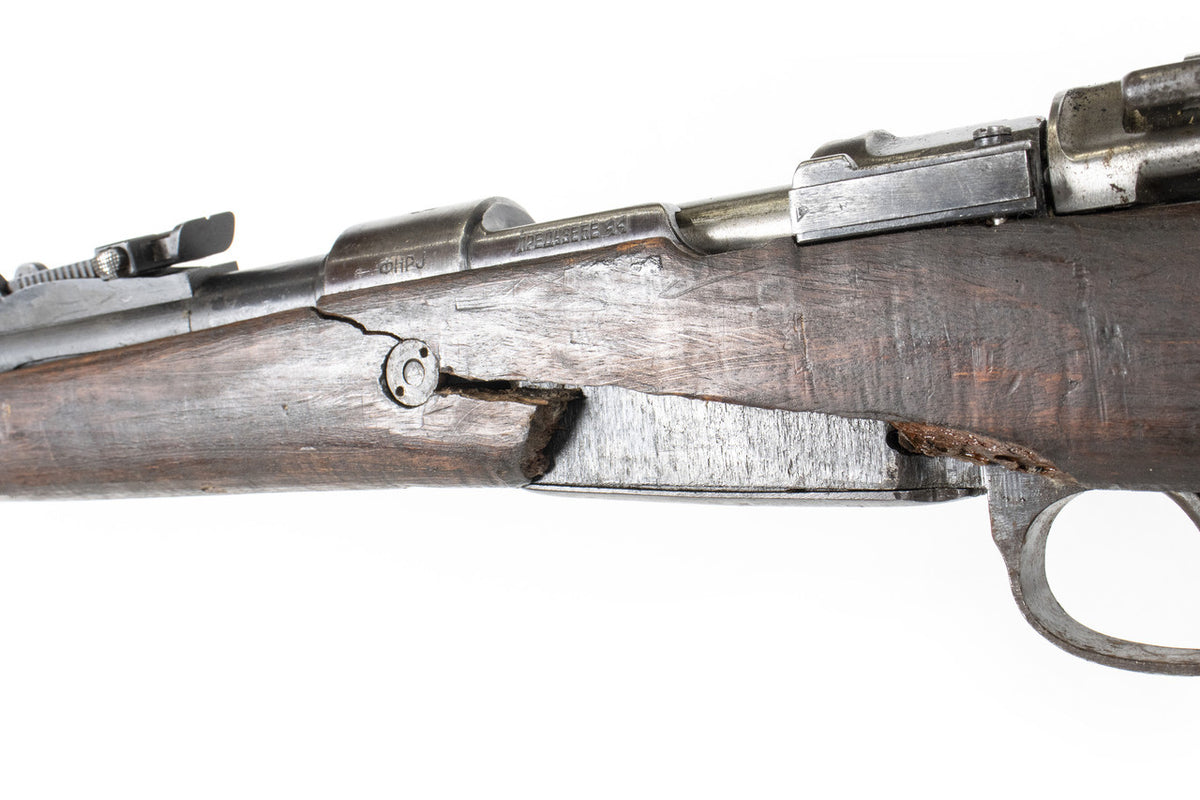 Yugoslavian M48 8mm Mauser Bolt Action Rifle Sporterized - Overall Surplus Poor Incomplete Condition (16)