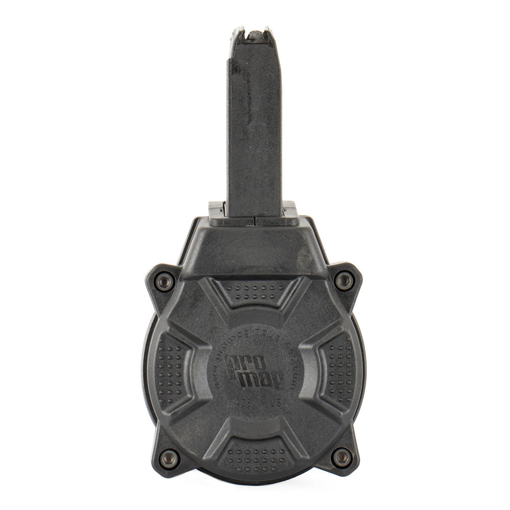ProMag AR-15 Carbine  9mm 30rd Black Drum Glock Style