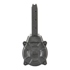 ProMag Glock Compatible  9mm Luger G17, 19, 30rd Drum - Black
