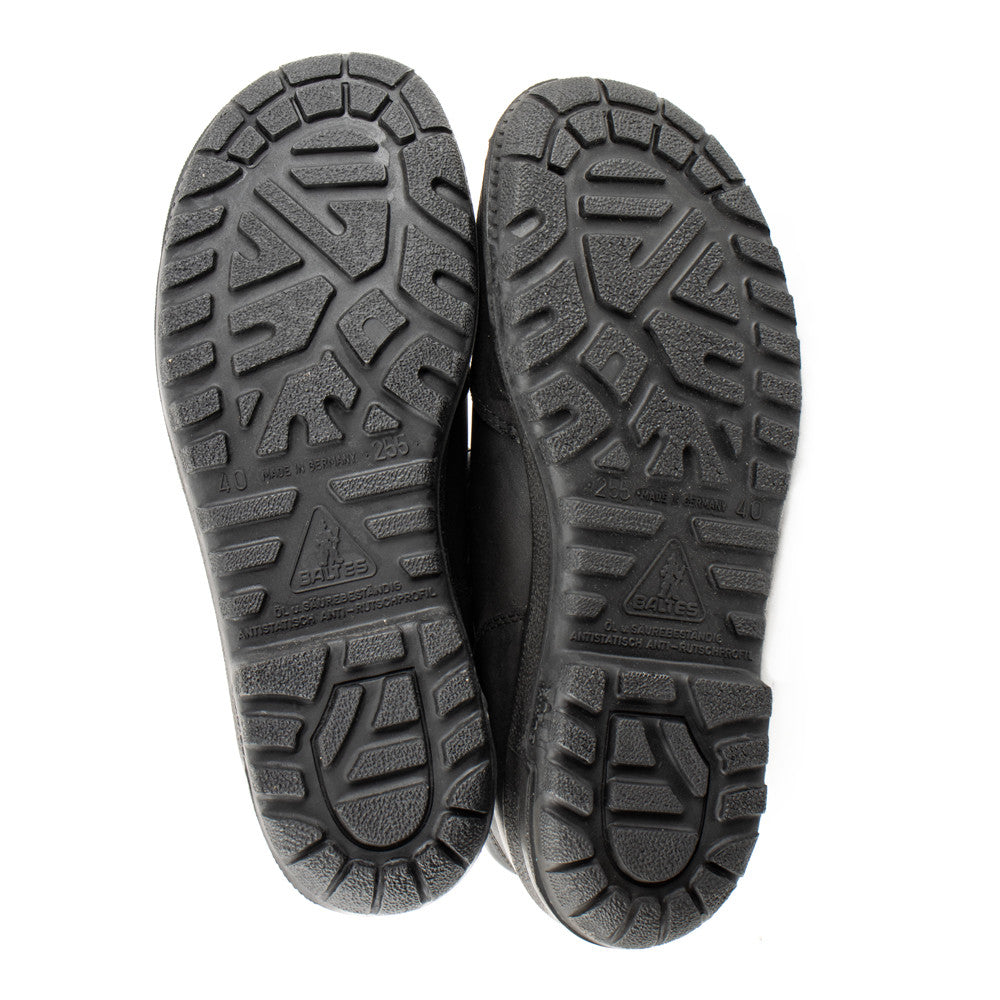 German Black Lined Pilot Deck Shoes - Surplus