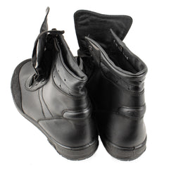 German Black Lined Pilot Deck Shoes - Surplus