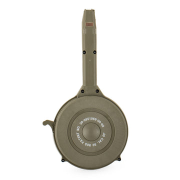 Glock .40 Cal 50rd Drum For All .40 Caliber Glock Handguns - O.D. Green