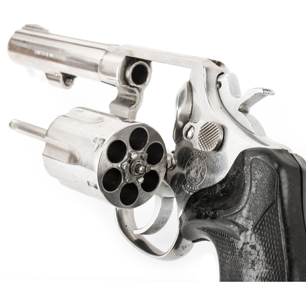 S&W 65-3 .357 MAG 4" BARREL SQUARE BUTT STAINLESS STEEL REVOLVER-USED
