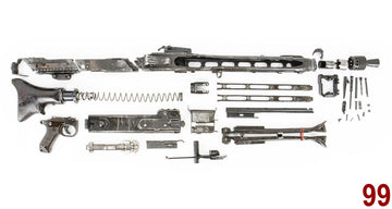 MG42 Parts Kit – WWII Era 7.62x51 NATO (.308) Original German - 99