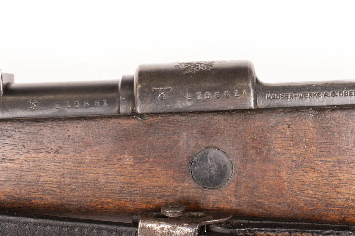 Collectible Portuguese M937A 8mm Mauser Bolt Action Rifle - Overall Surplus Good Condition (25)