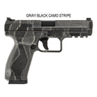 Gray/Black Camo Stripe