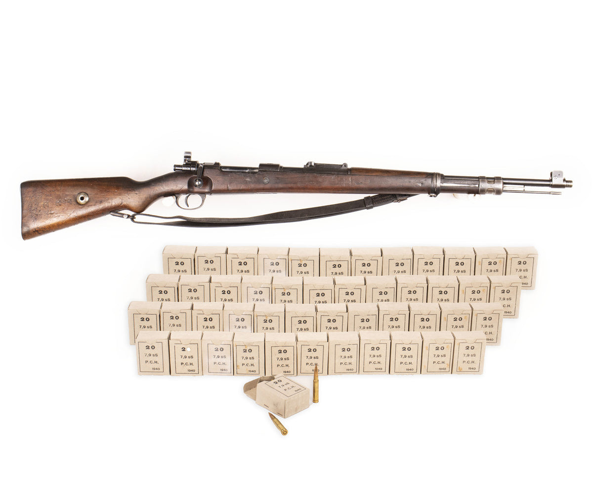 Collectible Portuguese M937A 8mm Mauser Bolt Action Rifle - Overall Surplus Good Condition (24)