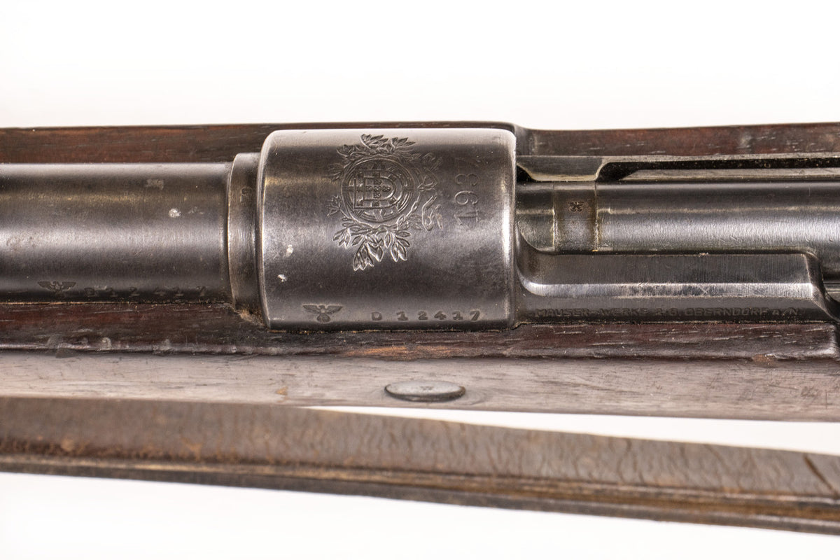 Collectible Portuguese M937A 8mm Mauser Bolt Action Rifle - Overall Surplus Good Condition (22)