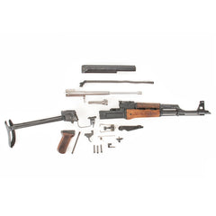 Polish Circle 11 KBK wz. 1959 Underfolder Stock Milled AK Parts Kit with Original Barrel & Non-Matching Numbers #05378