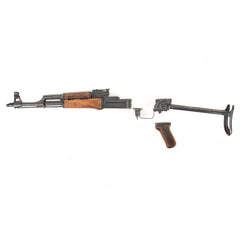 Polish Circle 11 KBK wz. 1959 Underfolder Stock Milled AK Parts Kit with Original Barrel & Non-Matching Numbers #05378