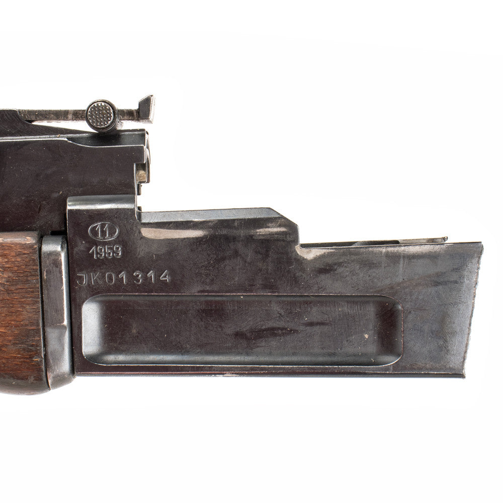 Polish Circle 11 KBK wz. 1959 Underfolder Stock Milled AK Parts Kit with Original Barrel & Non-Matching Numbers #01314