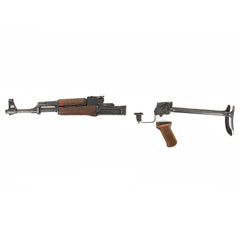 Polish Circle 11 KBK wz. 1960 Underfolder Stock Milled AK Parts Kit with Original Barrel & Non-Matching Numbers #12070
