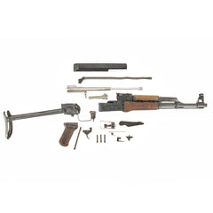 Polish Circle 11 KBK wz. 1961 Underfolder Stock Milled AK Parts Kit with Original Barrel & Matching Numbers #13926