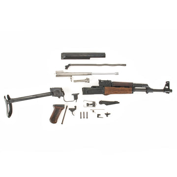 Polish Circle 11 KBK wz. 1959 Underfolder Stock Milled AK Parts Kit with Original Barrel & Matching Numbers #11334