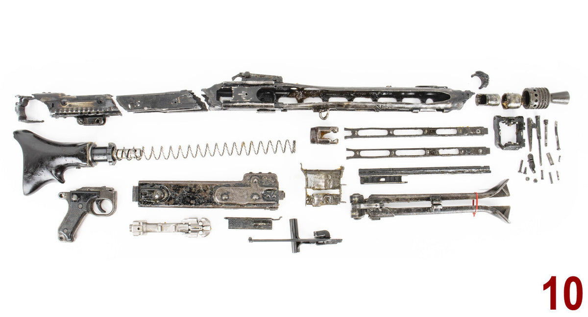 MG42 Parts Kit – WWII Era 7.62x51 NATO (.308) Original German - 10