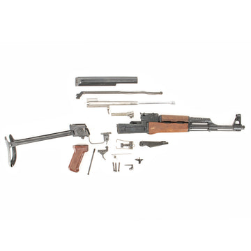 Polish Circle 11 KBK wz. 1965 Underfolder Stock Milled AK Parts Kit with Original Barrel & Matching Numbers #11334
