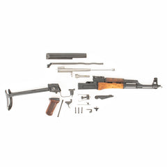 Polish Circle 11 KBK wz. 1959 Underfolder Stock Milled AK Parts Kit with Original Barrel & Non-Matching Numbers #08067