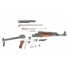 Polish Circle 11 KBK wz. 1961 Underfolder Stock Milled AK Parts Kit with Original Barrel & Matching Numbers #06508