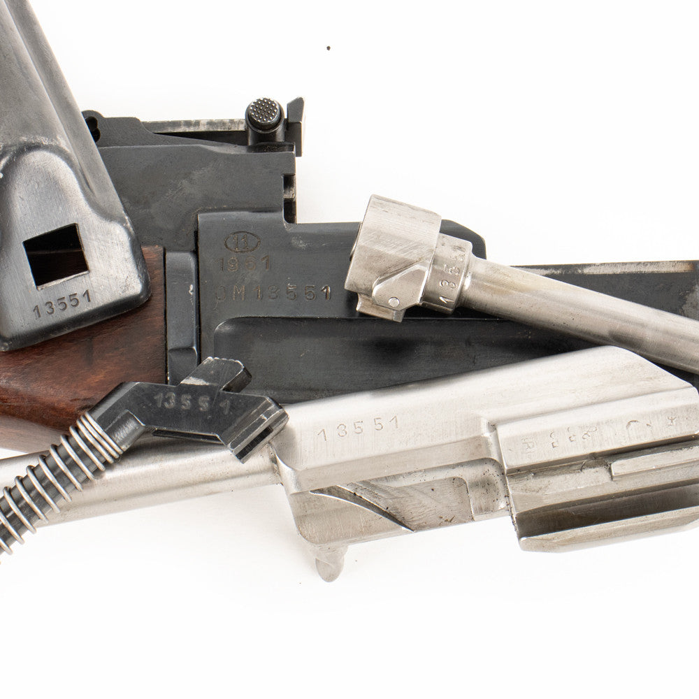 Polish Circle 11 KBK wz. 1961 Underfolder Stock Milled AK Parts Kit with Original Barrel & Matching Numbers #13551