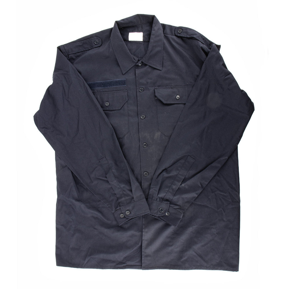 Dutch Navy Long Sleeve Work Shirt - Surplus
