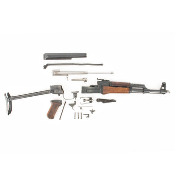 Polish Circle 11 KBK wz. 1961 Underfolder Stock Milled AK Parts Kit with Original Barrel & Matching Numbers #19361