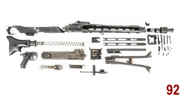 MG42 Parts Kit – WWII Era 7.62x51 NATO (.308) Original German - 92