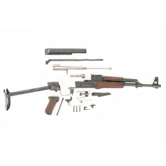 Polish Circle 11 KBK wz. 1960 Underfolder Stock Milled AK Parts Kit with Original Barrel & Non-Matching Numbers #10372