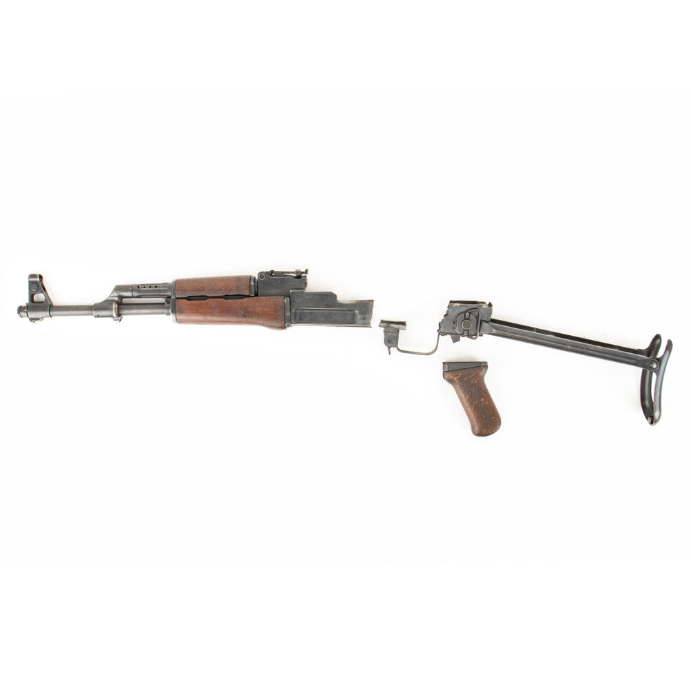 Polish Circle 11 KBK wz. 1960 Underfolder Stock Milled AK Parts Kit with Original Barrel & Non-Matching Numbers #10372