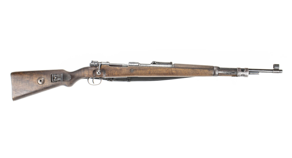 German-Portuguese K98 M937B Mauser Rifle  - Historical 8mm Collector's Piece with Crest - Non-Matching Bolt