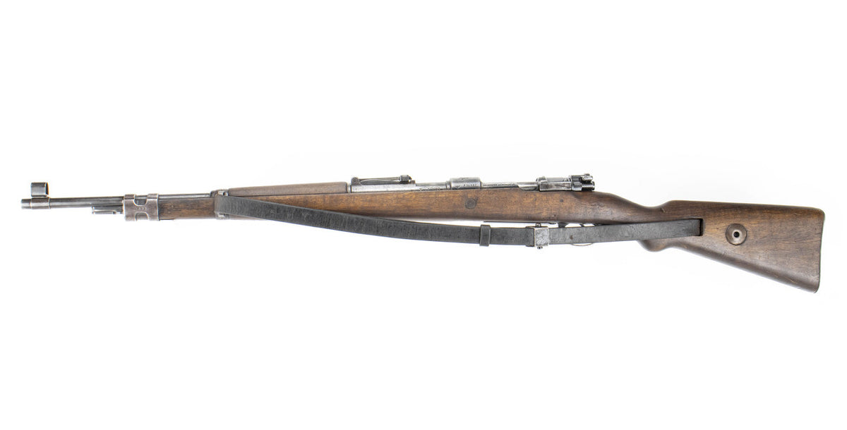German-Portuguese K98 M937B Mauser Rifle  - Historical 8mm Collector's Piece with Crest - Non-Matching Bolt
