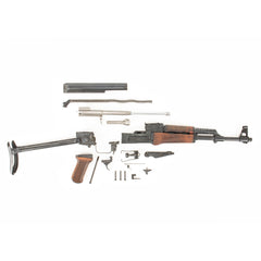 Polish Circle 11 KBK wz. 1960 Underfolder Stock Milled AK Parts Kit with Original Barrel & Non-Matching Numbers #08606