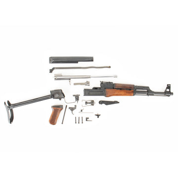 Polish Circle 11 KBK wz. 1960 Underfolder Stock Milled AK Parts Kit with Original Barrel & Matching Numbers #RN16569