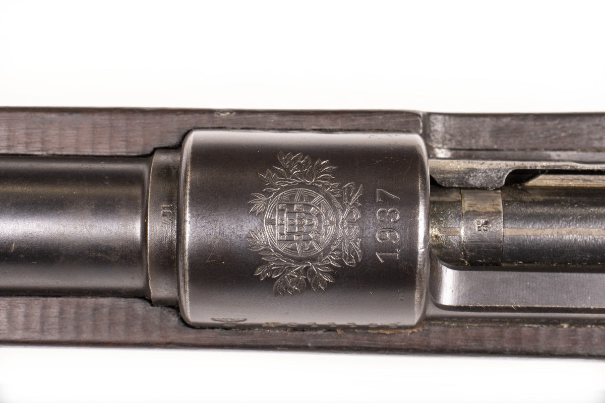 Collectible Portuguese M937A 8mm Mauser Bolt Action Rifle - Overall Surplus Good Condition (13)
