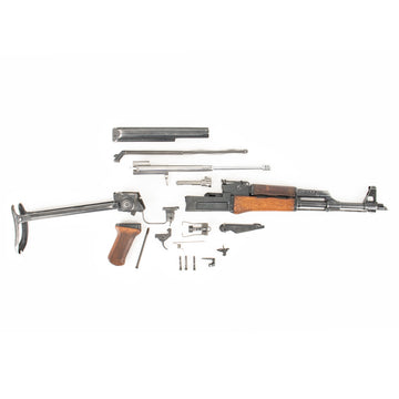 Polish Circle 11 KBK wz. 1960 Underfolder Stock Milled AK Parts Kit with Original Barrel & Matching Numbers #19797