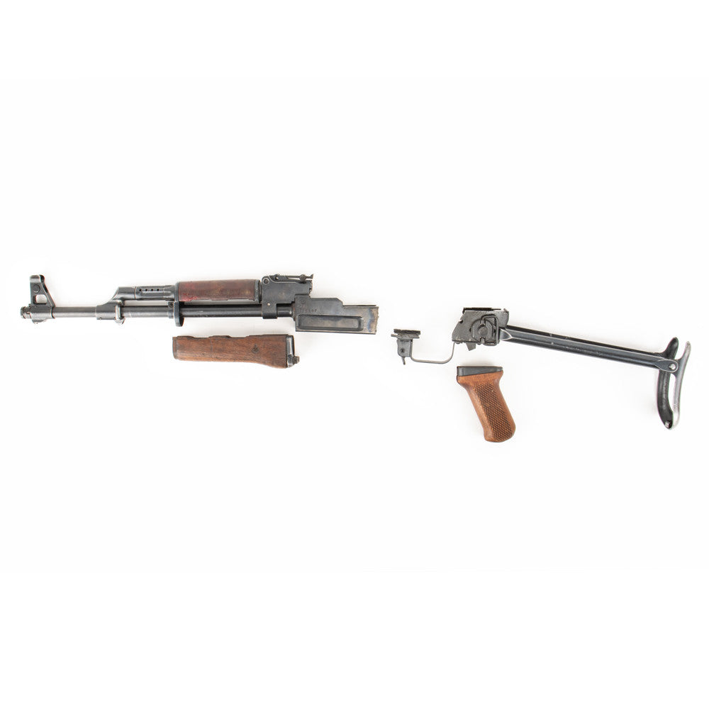 Polish Circle 11 KBK wz. 1959 Underfolder Stock Milled AK Parts Kit with Original Barrel & Non-Matching Numbers #15357