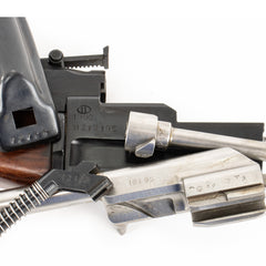 Polish Circle 11 KBK wz. 1962 Underfolder Stock Milled AK Parts Kit with Original Barrel & Matching Numbers #12195