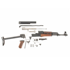 Polish Circle 11 KBK wz. 1960 Underfolder Stock Milled AK Parts Kit with Original Barrel & Non-Matching Numbers #03016