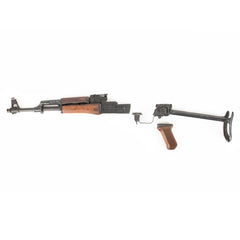 Polish Circle 11 KBK wz. 1960 Underfolder Stock Milled AK Parts Kit with Original Barrel & Non-Matching Numbers #03016