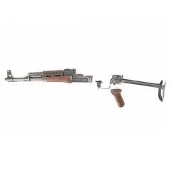 Polish Circle 11 KBK wz. 1964 Underfolder Stock Milled AK Parts Kit with Original Barrel & Non-Matching Numbers #17910