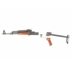 Polish Circle 11 KBK wz. 1960 Underfolder Stock Milled AK Parts Kit with Original Barrel & Matching Numbers #16450