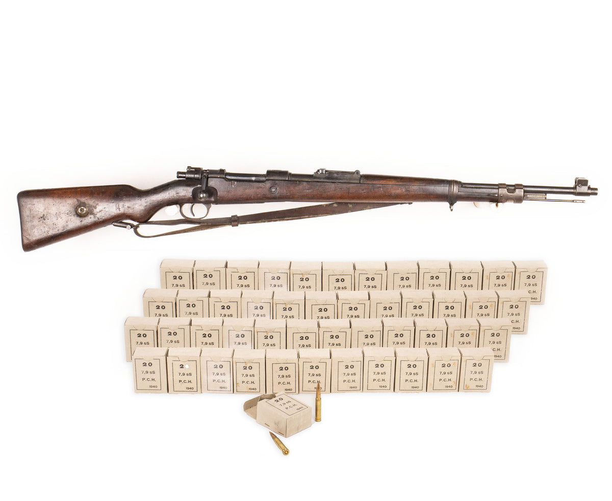 Collectible Portuguese M937A 8mm Mauser Bolt Action Rifle - Overall Surplus Good Condition (10)