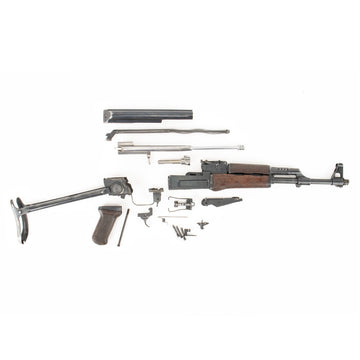 Polish Circle 11 KBK wz. 1960 Underfolder Stock Milled AK Parts Kit with Original Barrel & Non-Matching Numbers #17589