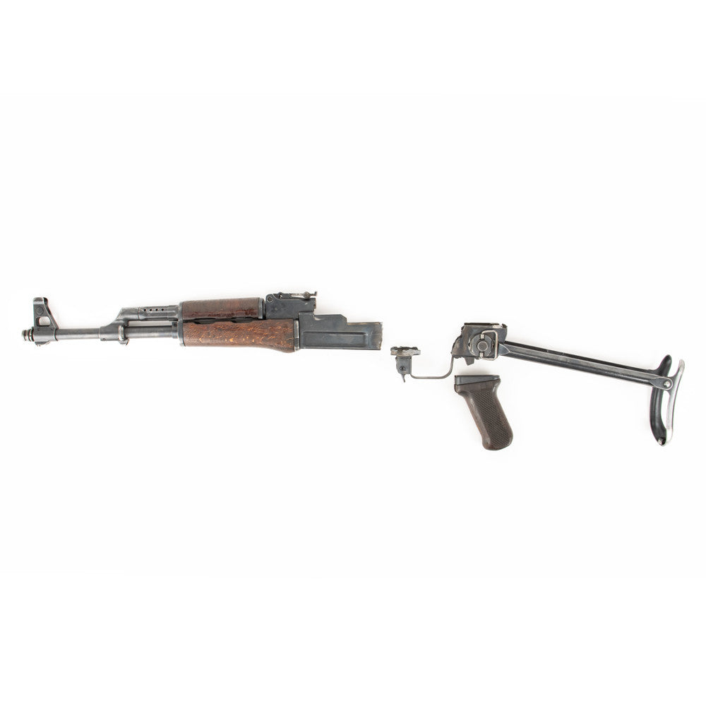 Polish Circle 11 KBK wz. 1960 Underfolder Stock Milled AK Parts Kit with Original Barrel & Non-Matching Numbers #17589